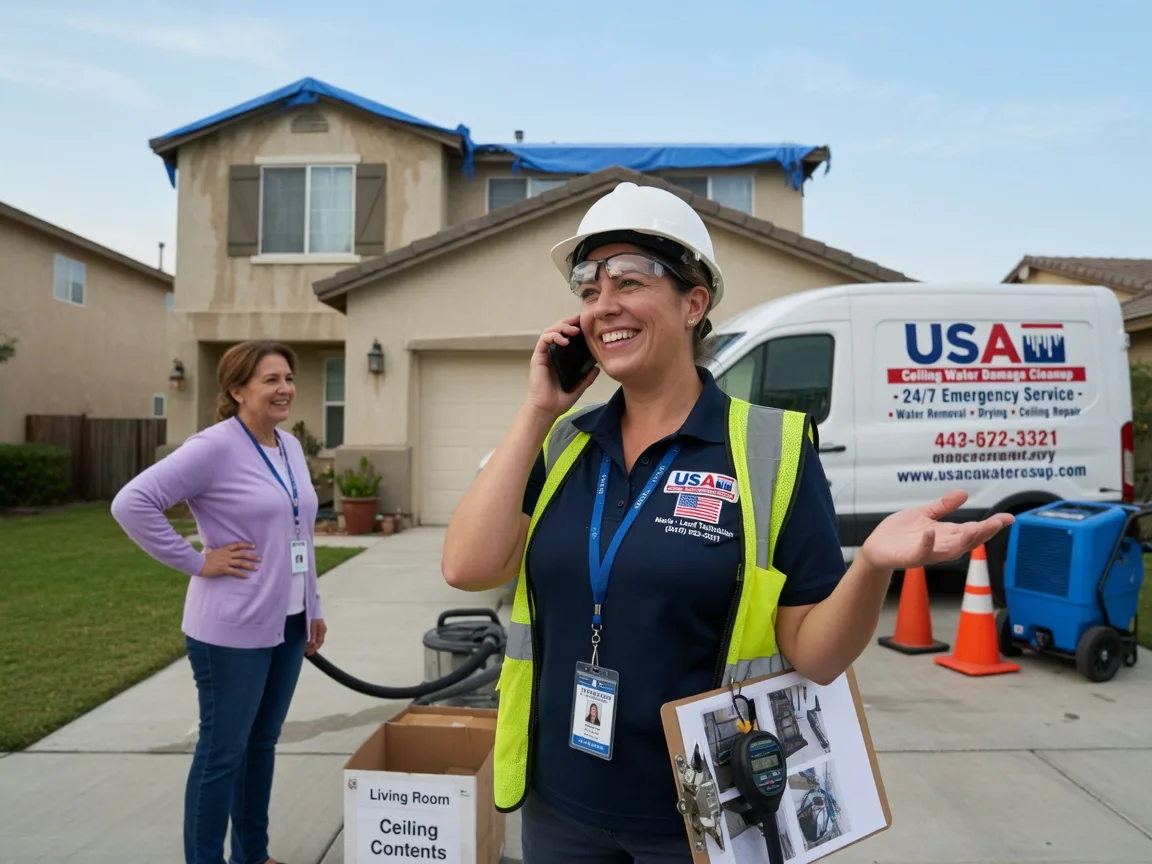 Ceiling Water Damage Restoration Glennville, CA FAQs